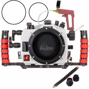 200DL Underwater Housing for Canon EOS R5 Deluxe Version with Handles, Vacuum Pump, & USB-C Charging Bulkhead