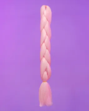 24" Light Pink Braiding Hair Extensions