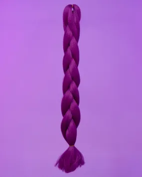 24" Purple Braiding Hair Extensions