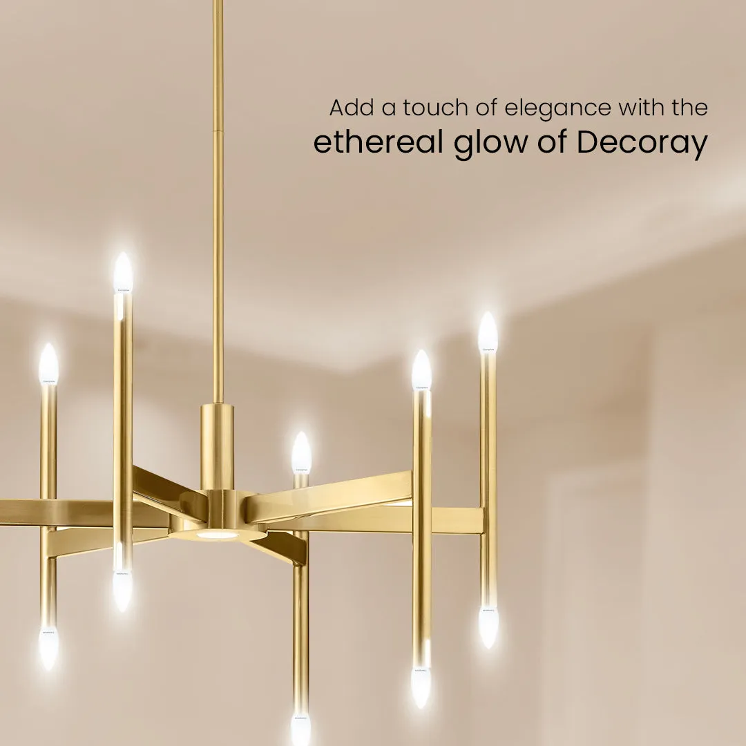 4.5 W Mushroom Shaped E14 Candle Lamp - WW