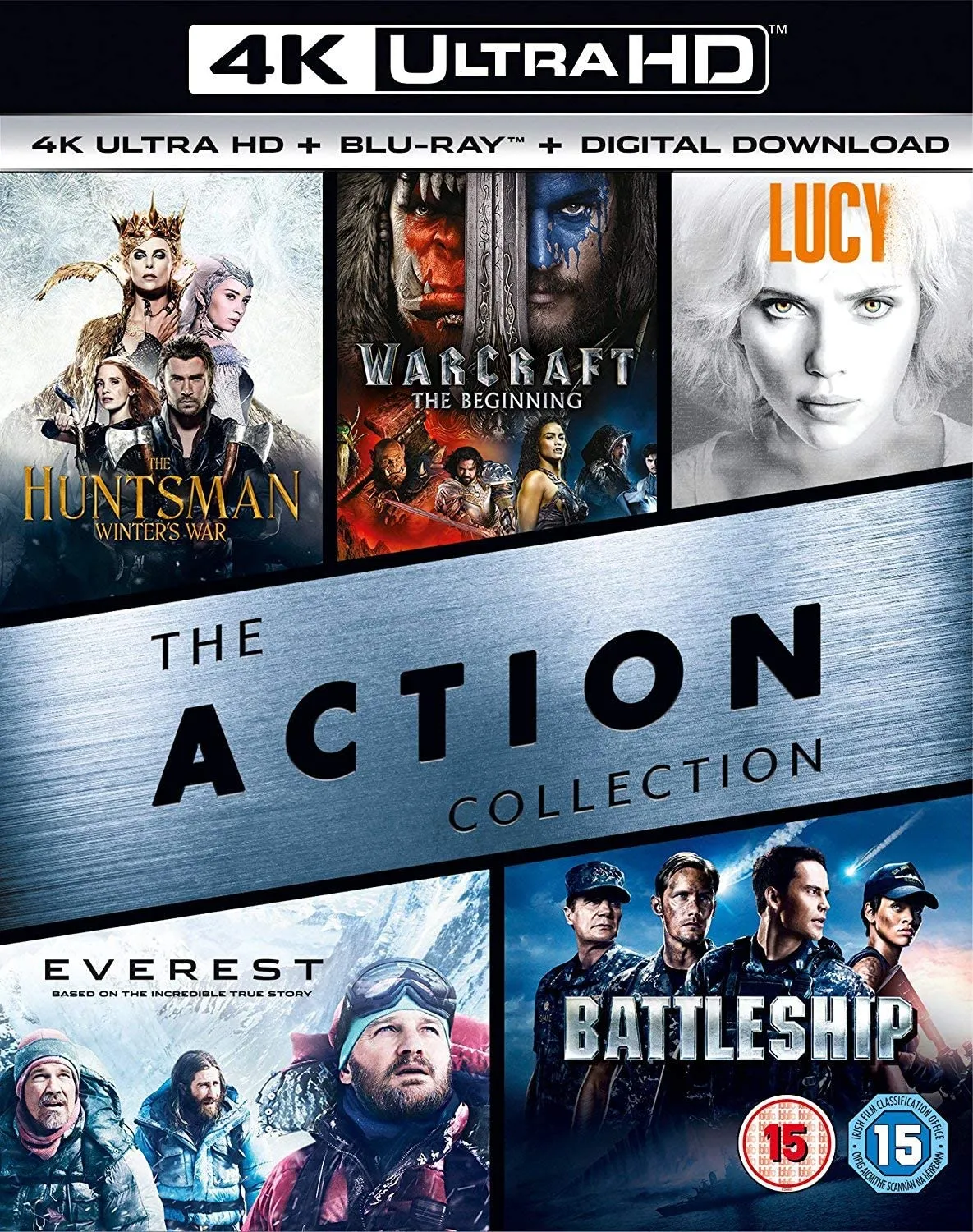 4K Action Boxset (4K UHD BD) [Blu-ray] [2017]