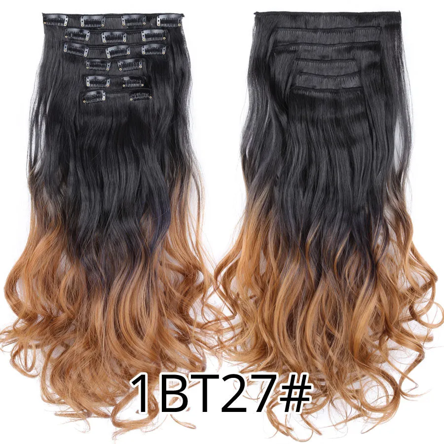 6 Piece Synthetic Clip-In Hair Extensions