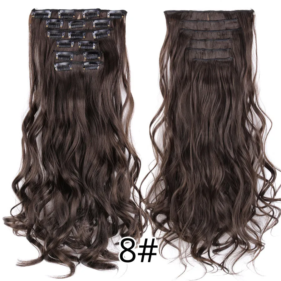 6 Piece Synthetic Clip-In Hair Extensions