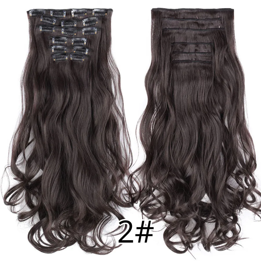 6 Piece Synthetic Clip-In Hair Extensions
