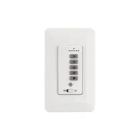 6-Speed Ceiling Fan and Light Wall Control with Reverse Function, Battery Operated