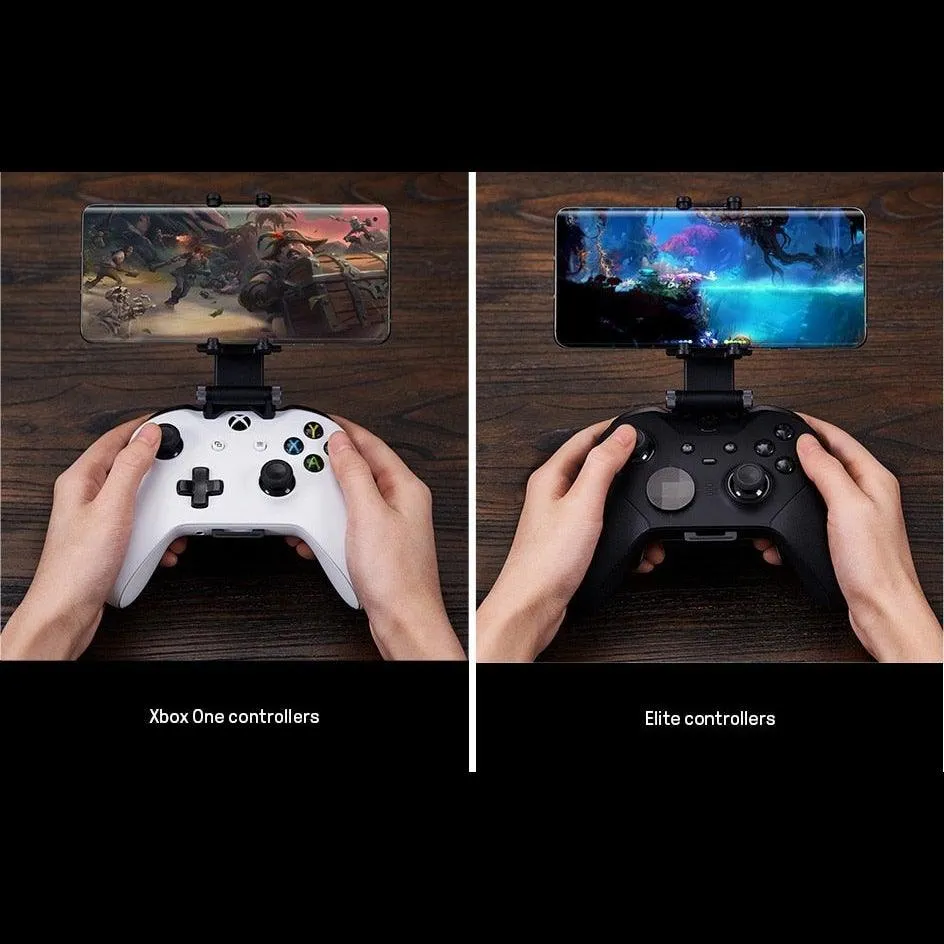 8BitDo Mobile Gaming Clip for Xbox Controllers: Officially Licensed Clip For Android and iOS