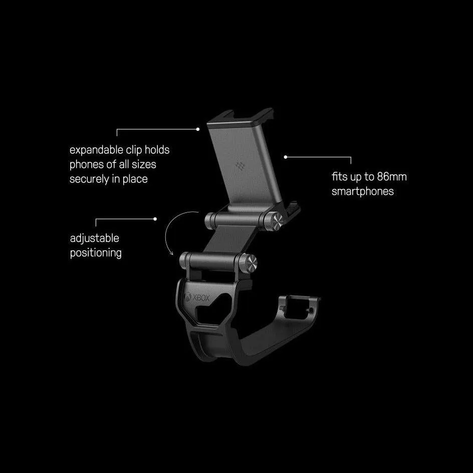 8BitDo Mobile Gaming Clip for Xbox Controllers: Officially Licensed Clip For Android and iOS