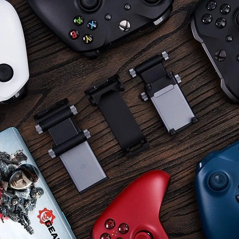 8BitDo Mobile Gaming Clip for Xbox Controllers: Officially Licensed Clip For Android and iOS