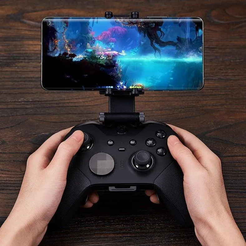 8BitDo Mobile Gaming Clip for Xbox Controllers: Officially Licensed Clip For Android and iOS