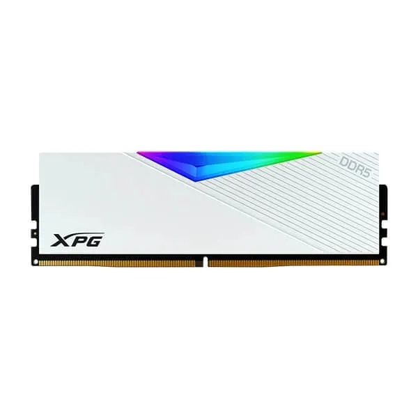 Adata XPG LANCER RGB 16GB (16GBx1) DDR5 6000MHz Desktop RAM (White)  AX5U6000C4016G-CLARWH
