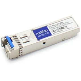 Addon Aruba Networks Sfp-Bx-U-Au Compatible Taa Compliant 1000Base-Bx Sfp Transceiver (Smf, 1310Nmtx/1490Nmrx, 10Km, Lc, Dom)