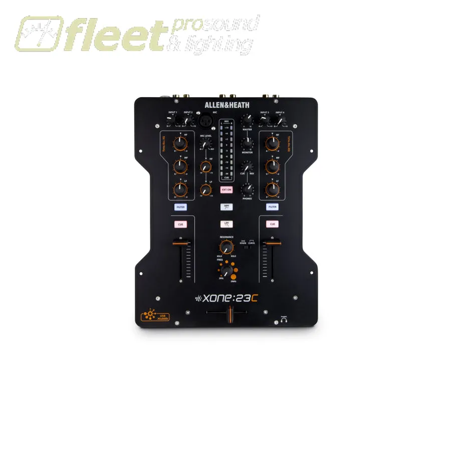 Allen & Heath XONE23C DJ Mixer   Internal Soundcard