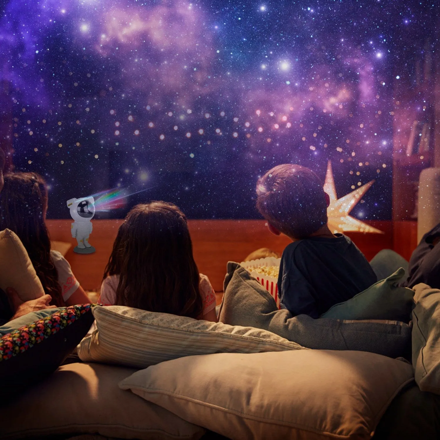 Astronaut Star Projector Light with Remote Control