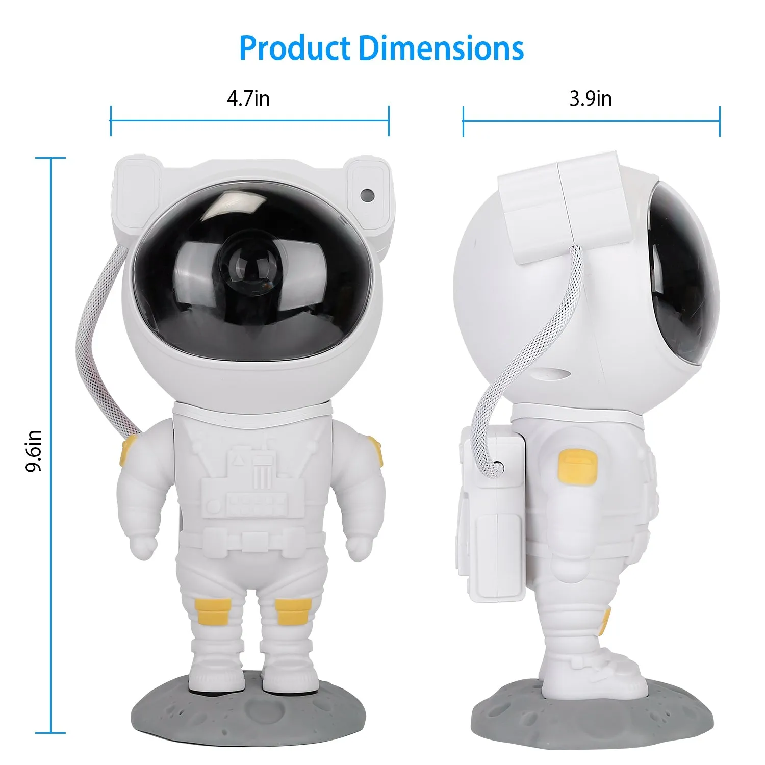 Astronaut Star Projector Light with Remote Control