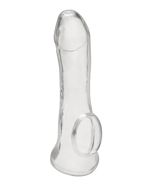 Blue Line C & B 6.25" Transparent Penis Enhancing Sleeve Extension
