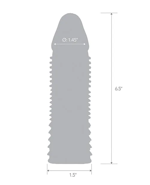 Blue Line C & B 6.5" Triple Sensation Penis Enhancing Sleeve Extension