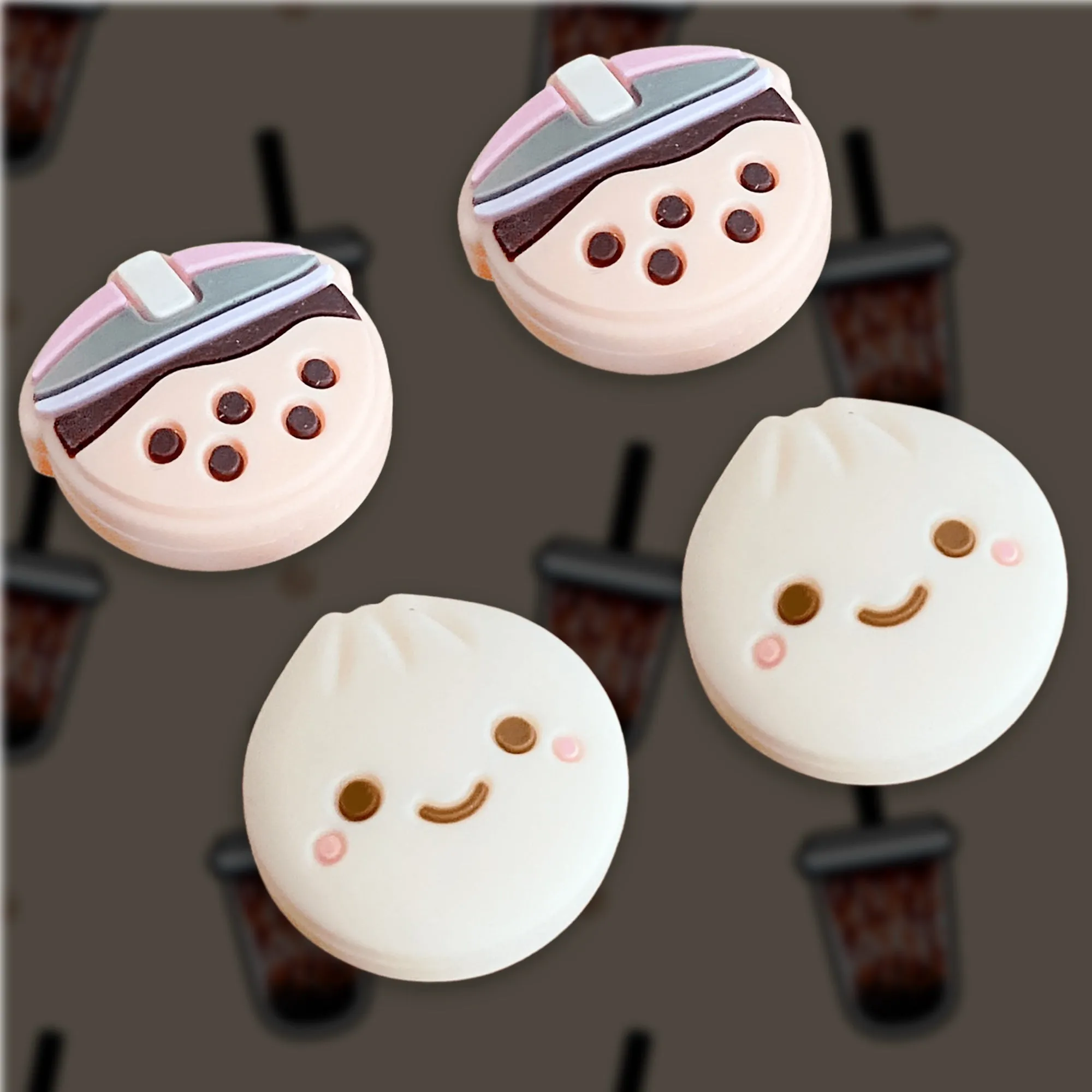Boba Dumpling Thumb Grips for PS5 PS Xbox Pro Controller