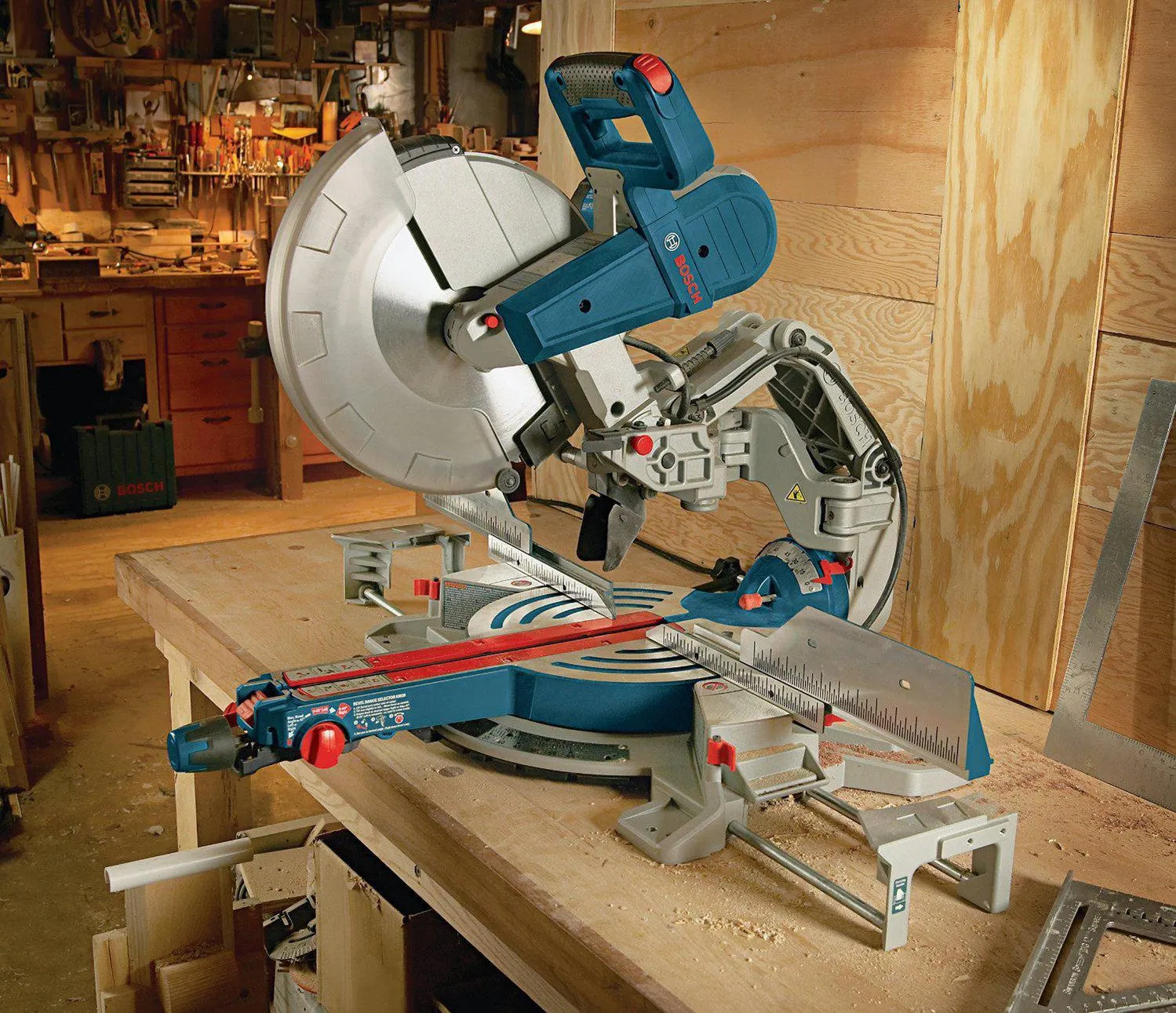 Bosch - 12 In. Dual-Bevel Glide Miter Saw- GCM12SD