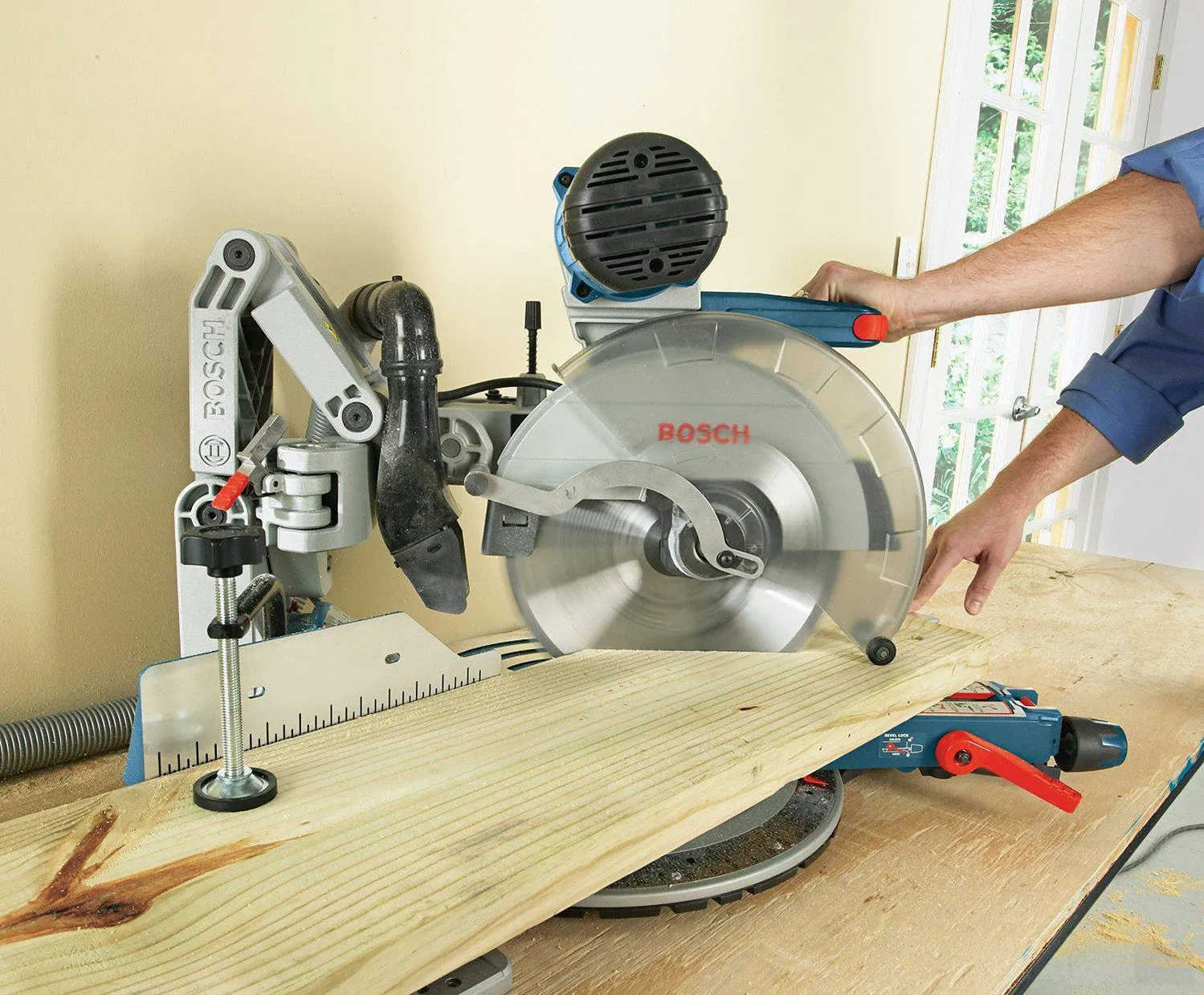 Bosch - 12 In. Dual-Bevel Glide Miter Saw- GCM12SD