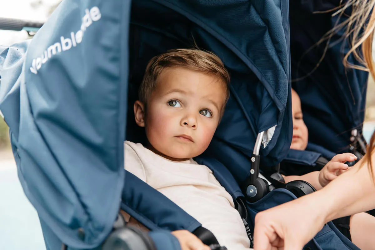 Bumbleride 2019 Indie Twin Side by Side Double Stroller - Tourmaline Wave