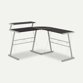 Casey L-Shaped Multi-Tier Desk
