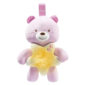 CHICCO TOY FIRST DREAMS GOODNIGHT BEAR PINK