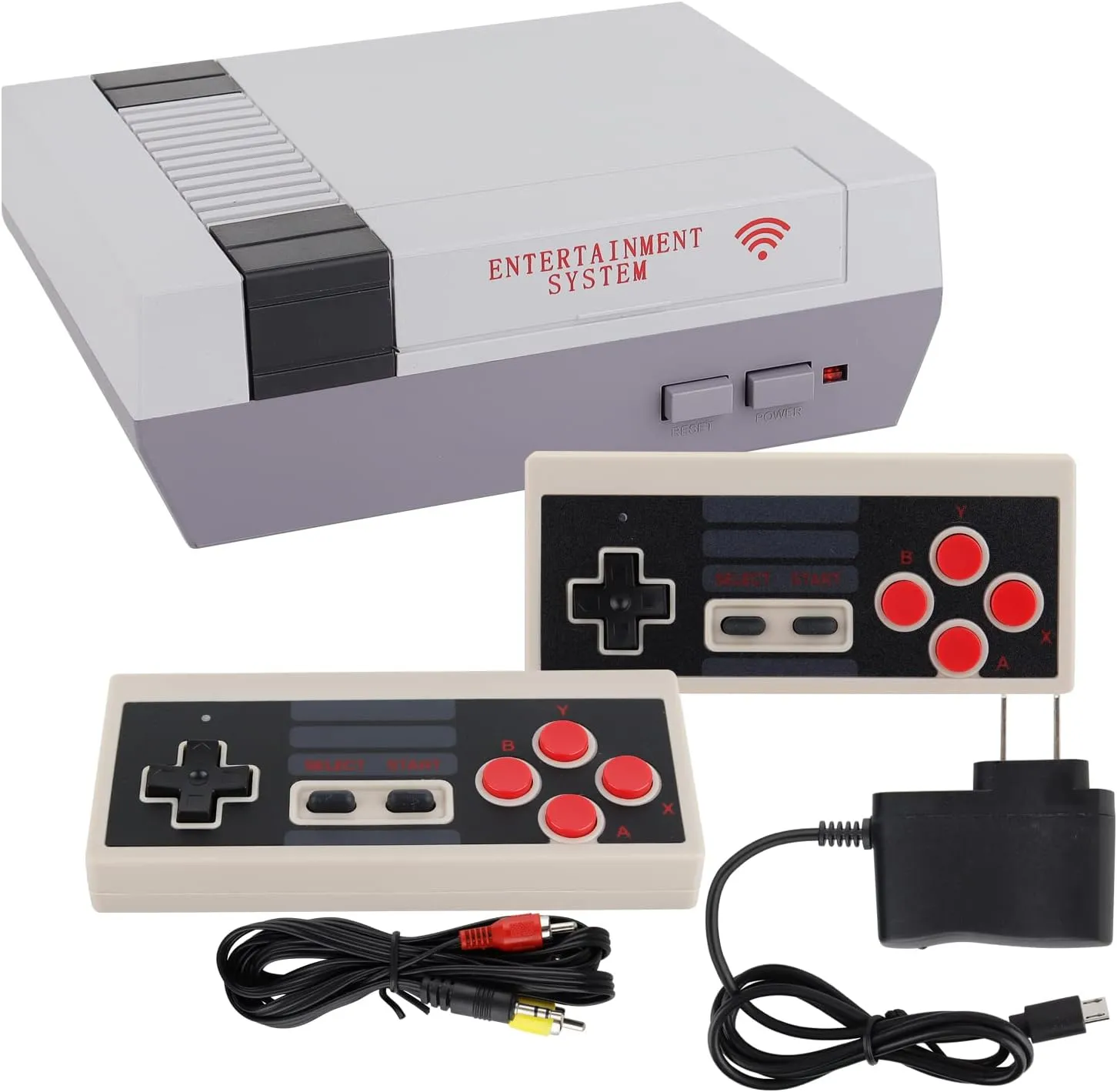 Classic Wireless Retro Video Game Console, AV Output Built-in with 620 Mini Retro Game Console Dual Players Mode for Dual Players Kids, Adult, Children Gift, Valentine/Birthday Gift