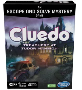 Cluedo Treachery At Tudor Mansion An Escape And Solve Mystery Game
