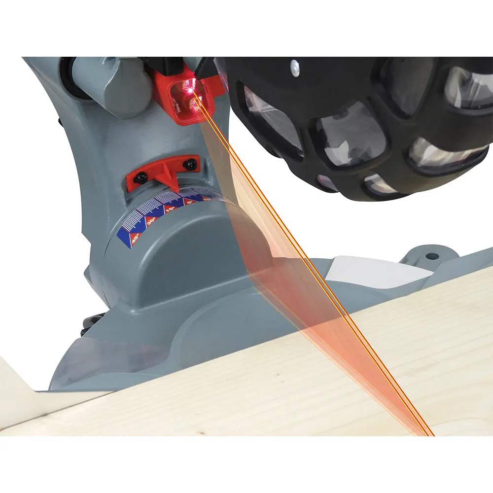 Compound Miter Saw - King Canada 10" Dual Bevel Sliding Compound Miter Saw, 8385NS