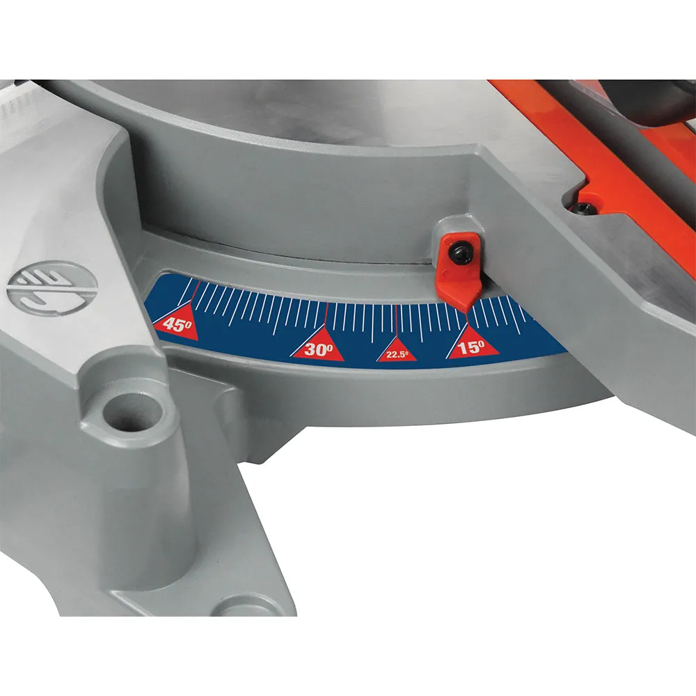 Compound Miter Saw - King Canada 10" Sliding Compound Miter Saw with Twin Laser, 8380NS