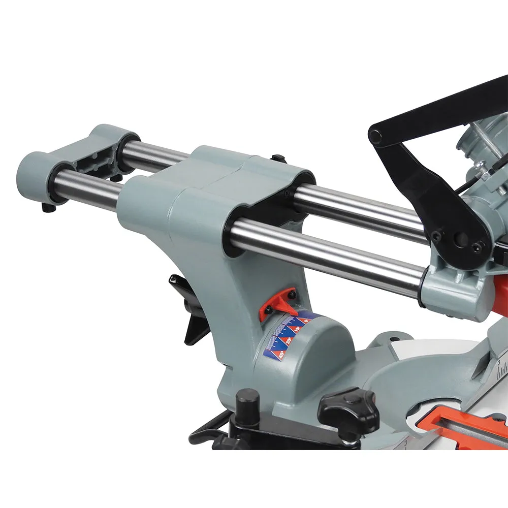 Compound Miter Saw - King Canada 10" Sliding Compound Miter Saw with Twin Laser, 8380NS