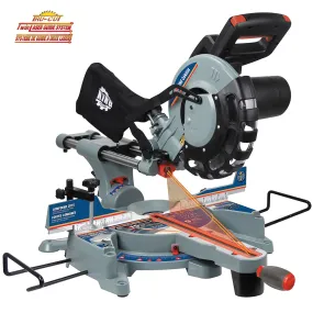 Compound Miter Saw - King Canada 10" Sliding Compound Miter Saw with Twin Laser, 8380NS