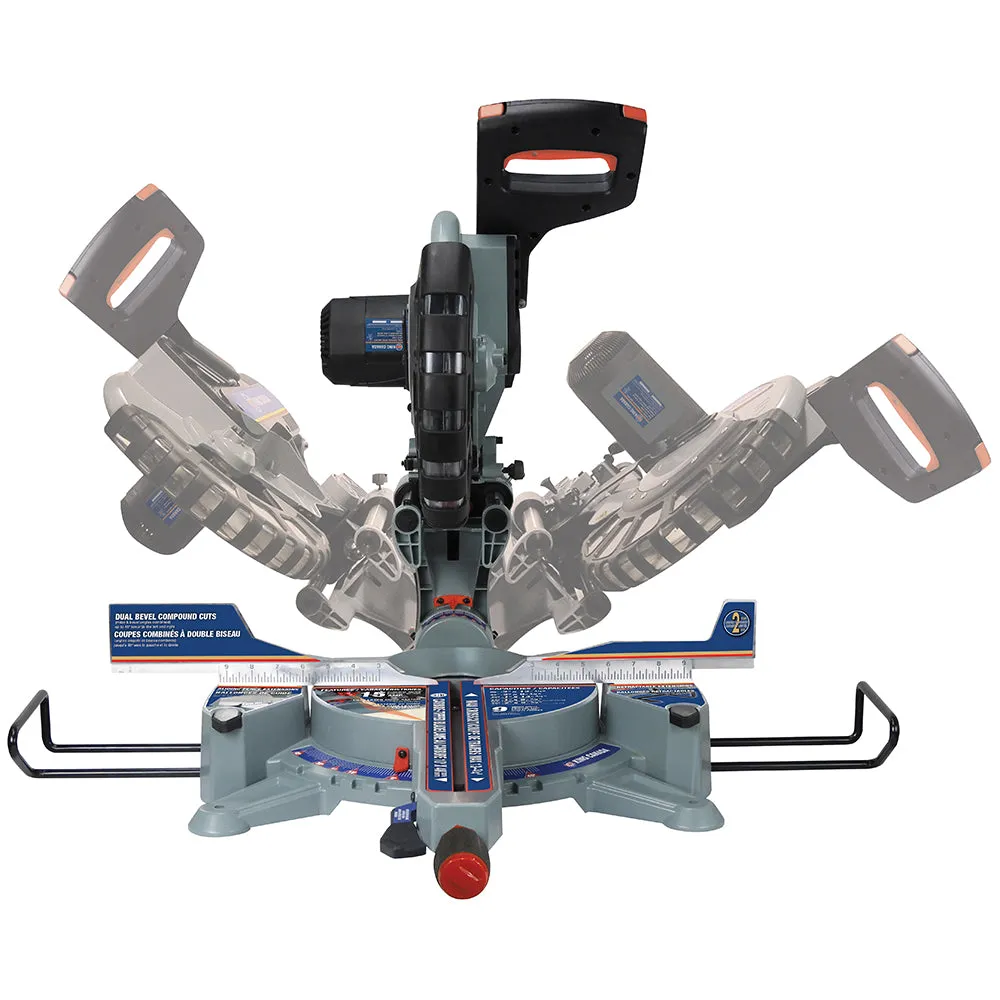 Compound Miter Saw - King Canada 12" Sliding Dual Compound Miter Saw, 8390NS