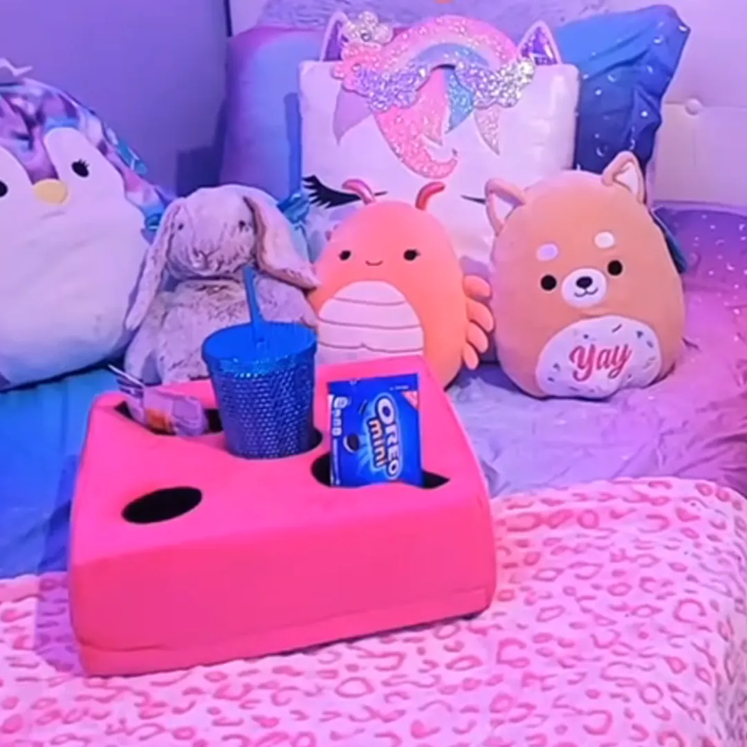 Cup Cozy Pillow | 5 Hole Caddy