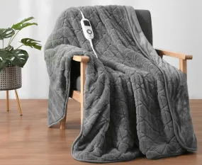 Daniel Brighton Electric Blanket (Faux Fur Throw) 160x120cm - Grey