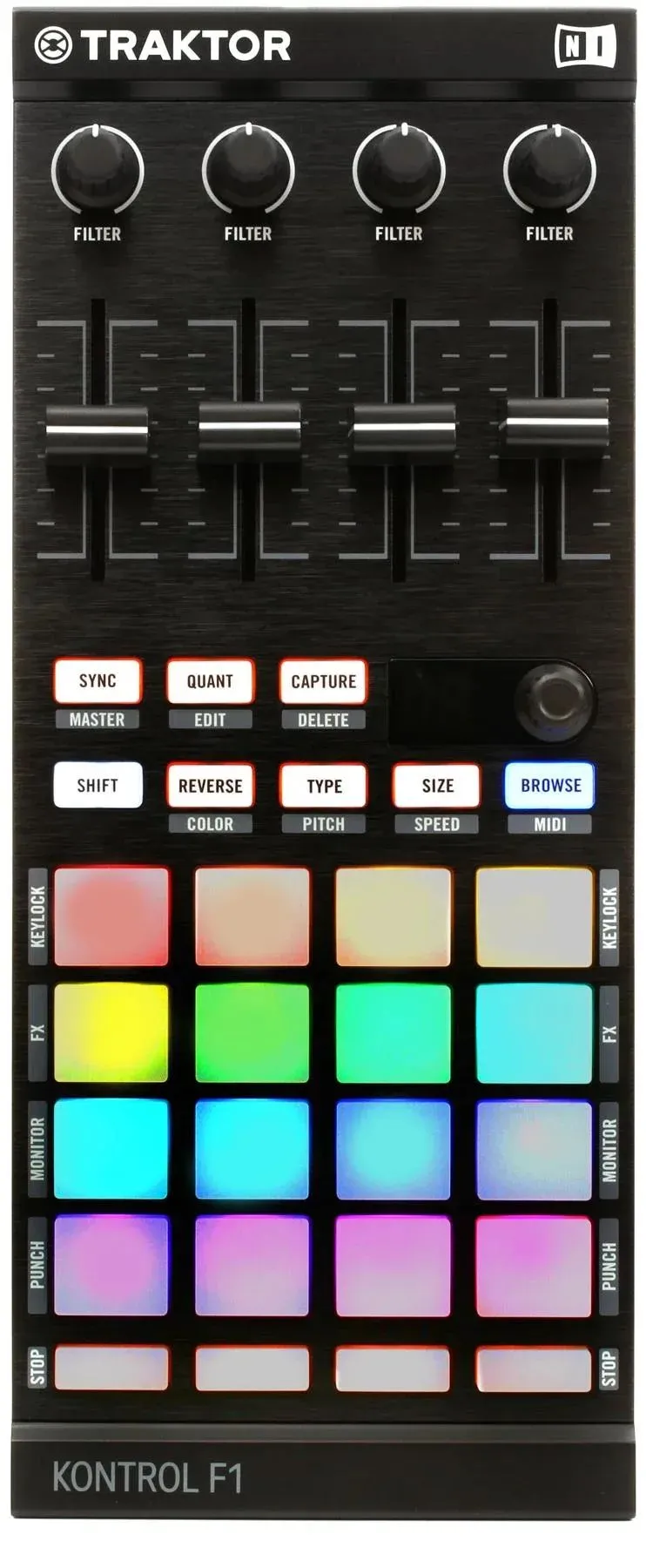 Deck controller Native Instruments Traktor Kontrol F1 Remix