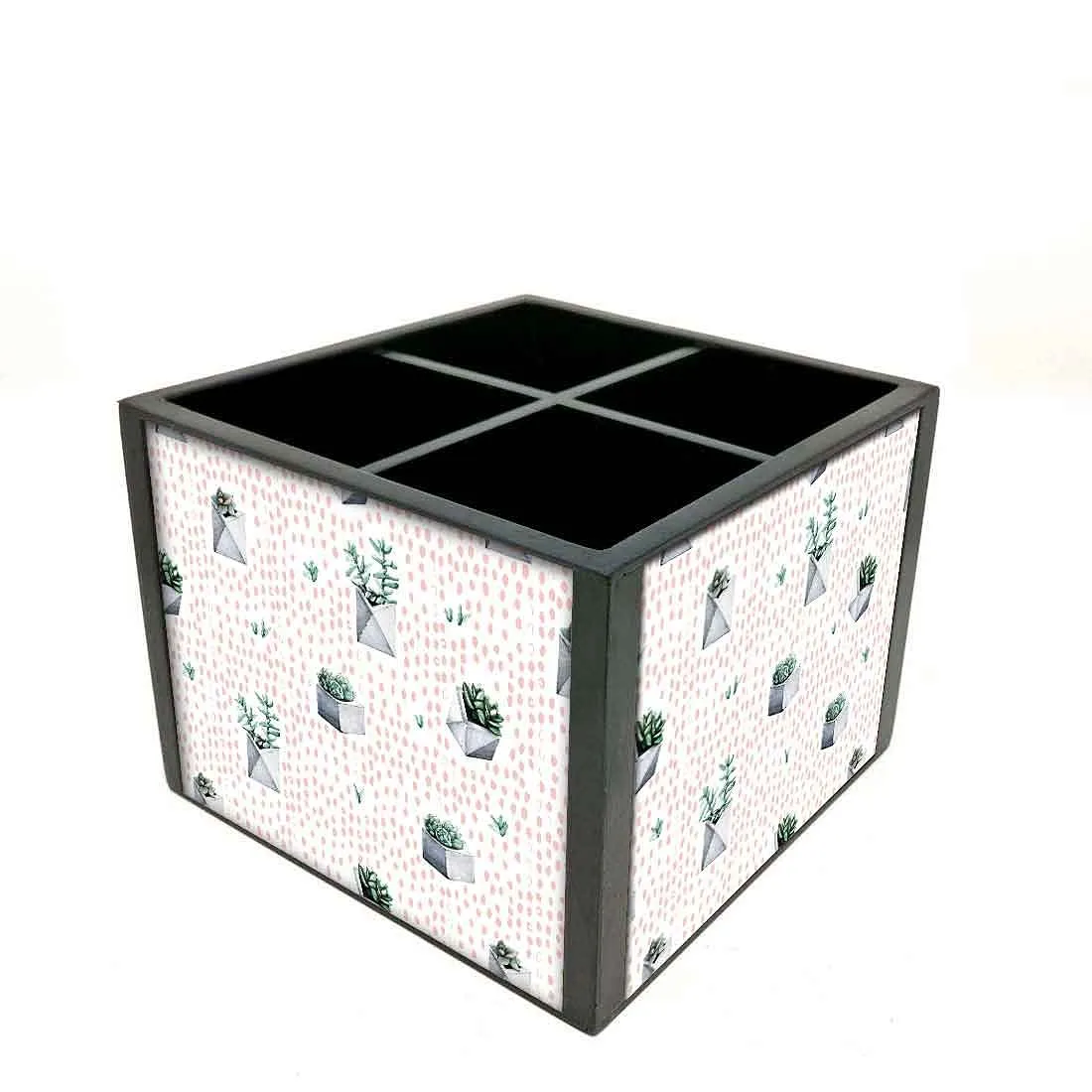 Desk Organizer For Stationery - Cactus Plant