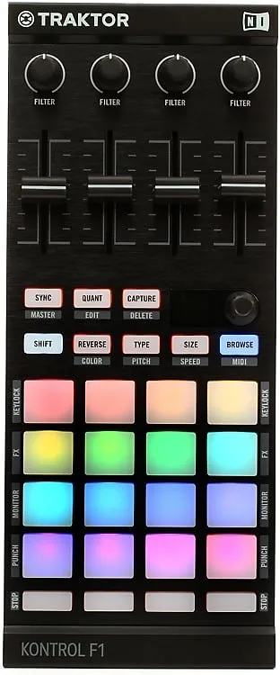 DJ Controller Native Instruments Traktor Kontrol F1