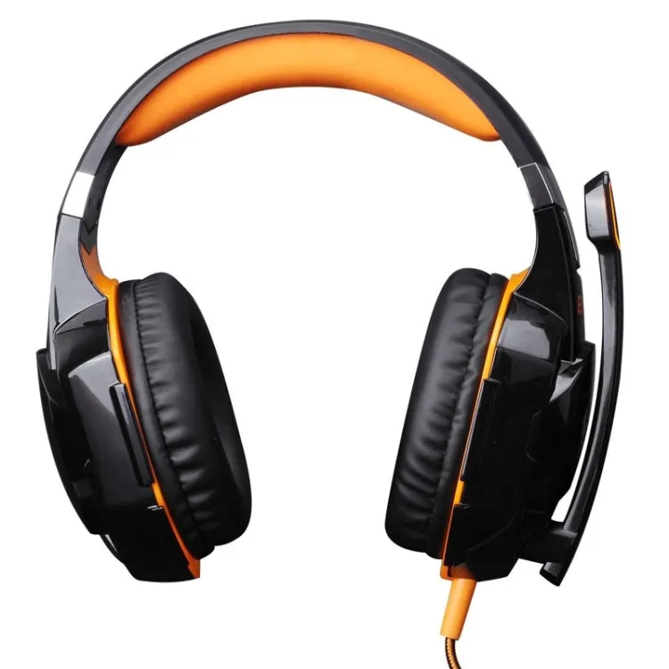 EACH G2000 Gaming Headset with LED Lighting and Microphone - 2.2m Wired Connection
