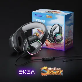 EKSA® E1000 My Time at Sandrock Edition RGB USB Gaming Headset