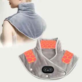 Electric Neck and Shoulder Heating Pad with Vibration