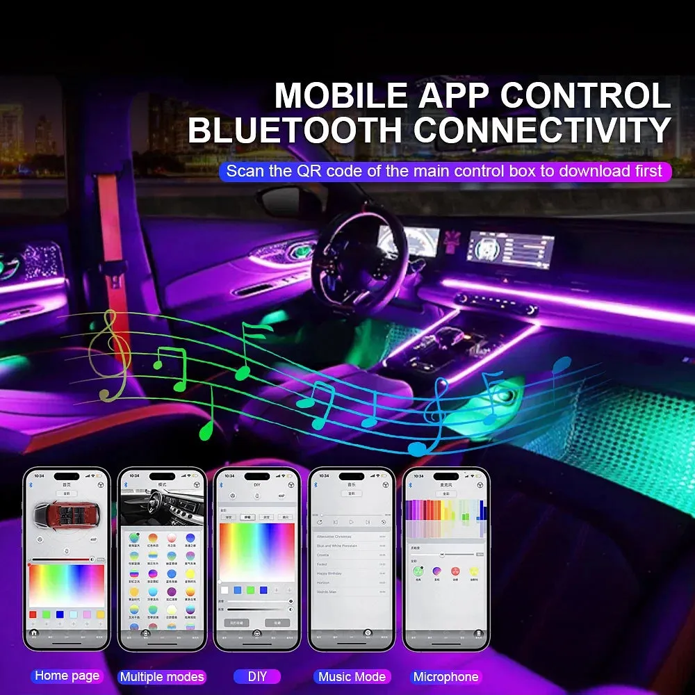 Emitting Color: Crystal Blue - 18 in 1 Dual Zone Symphony