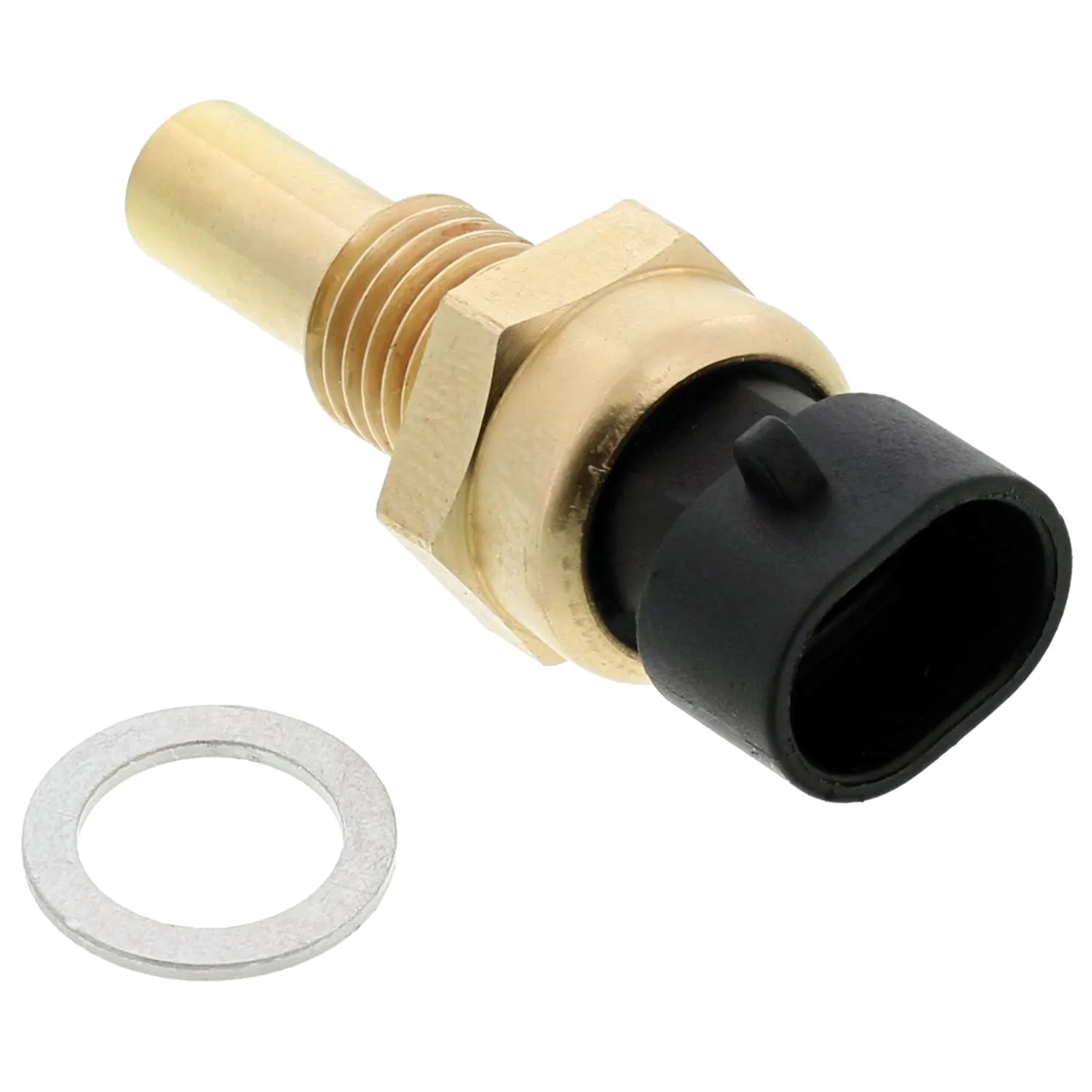 Engine Coolant Temperature Sensor with Thread Sealant and Washer