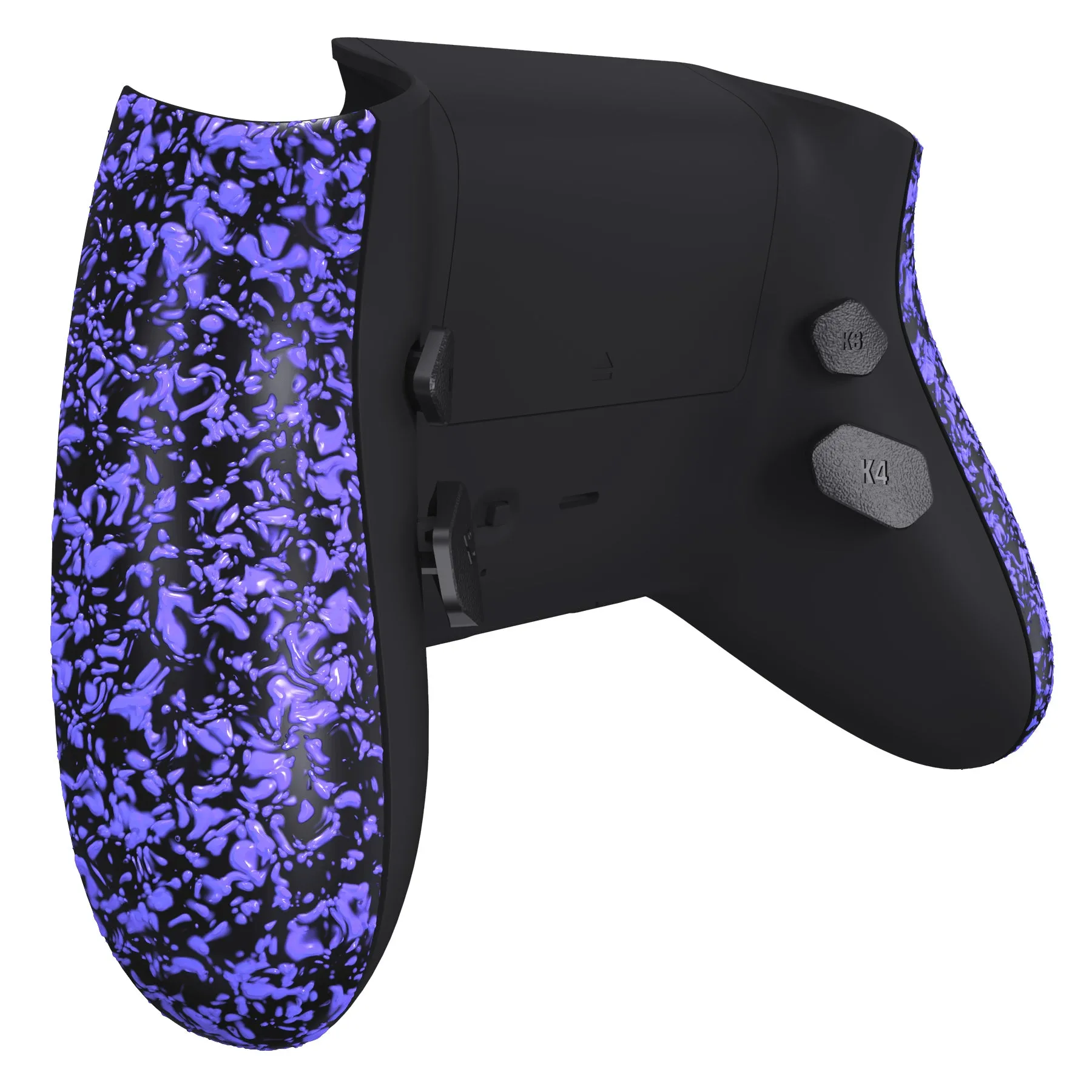 eXtremeRate Textured Purple HOPE Remappable Remap Kit for Xbox Series X / S Controller, Upgrade Boards & Redesigned Back Shell & Side Rails & Back Buttons for Xbox Core Controller - Controller NOT Included - RX3P3046