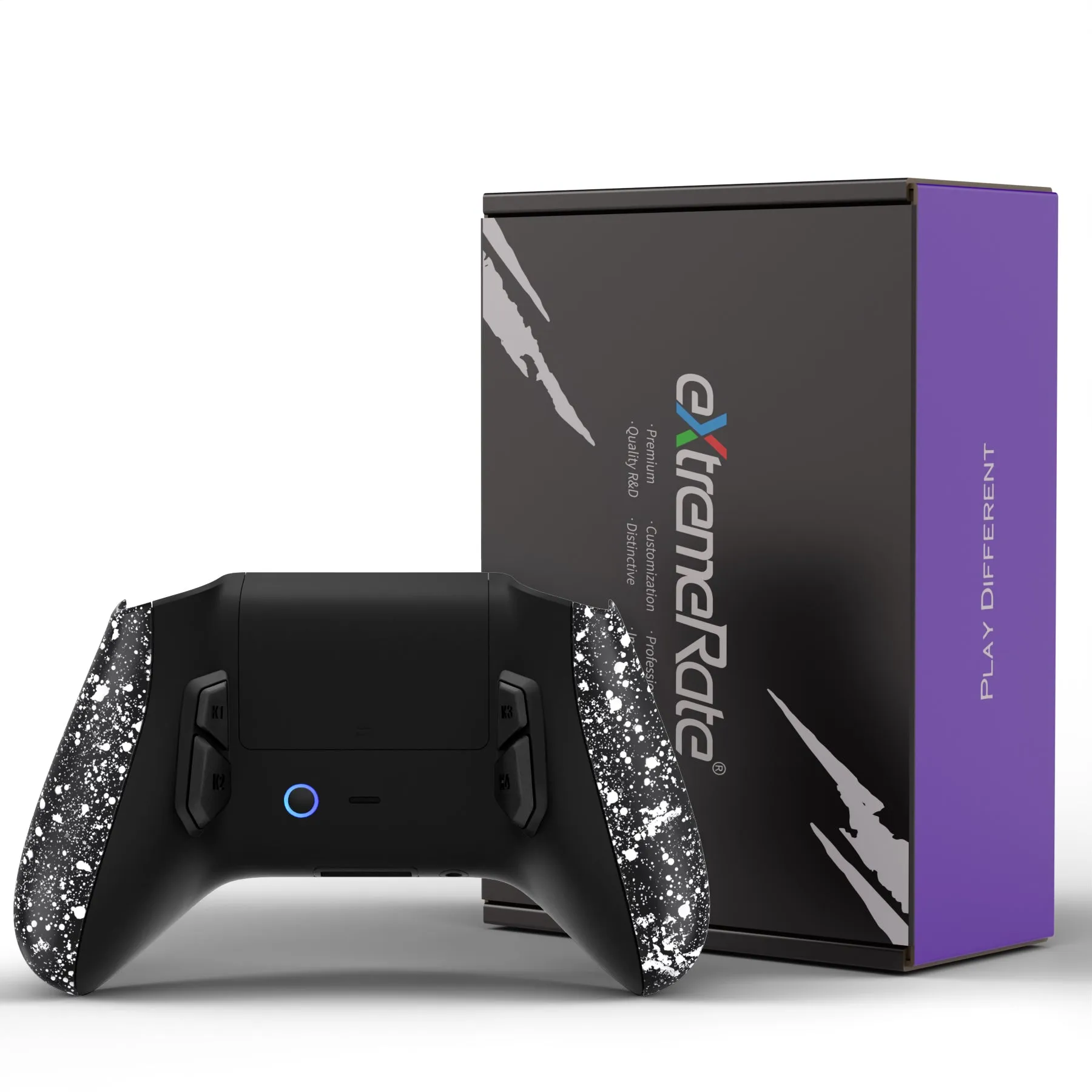 eXtremeRate VICTOR X Remap Kit for Xbox Series X/S Controller -Textured White - RTX3P006