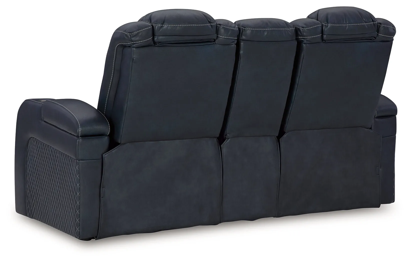 Fyne-Dyme Sofa, Loveseat and Recliner in Sapphire