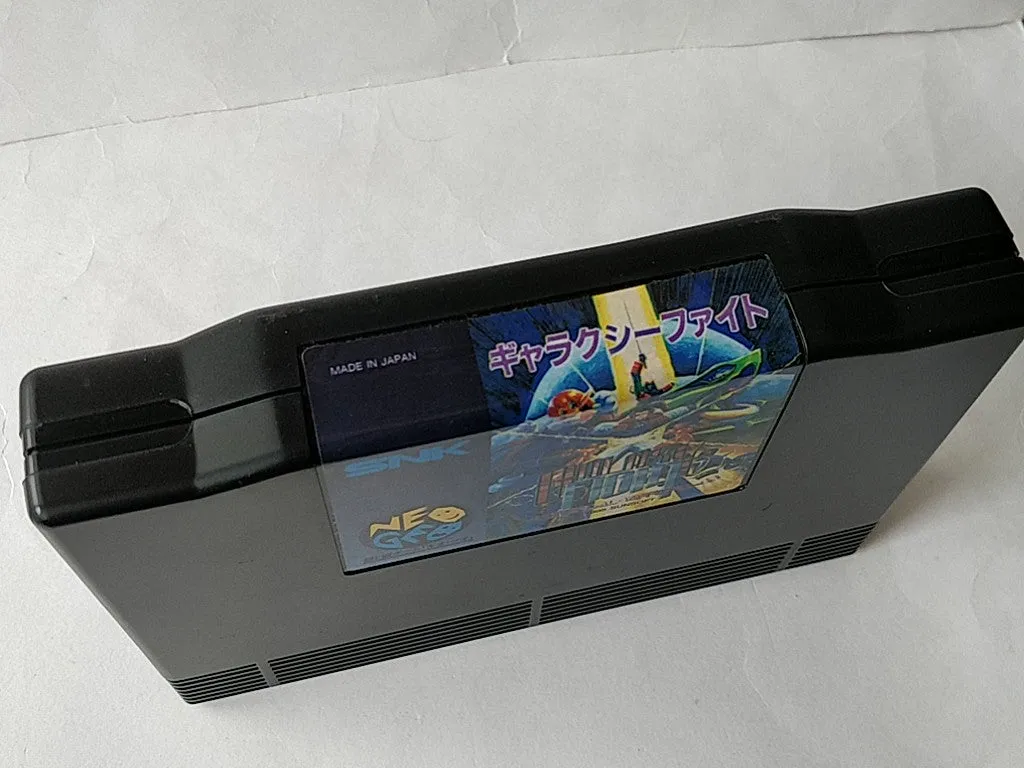 GALAXY FIGHT Universal Warriors SNK NEO GEO AES Cartridge, Manual Boxed-d0612-