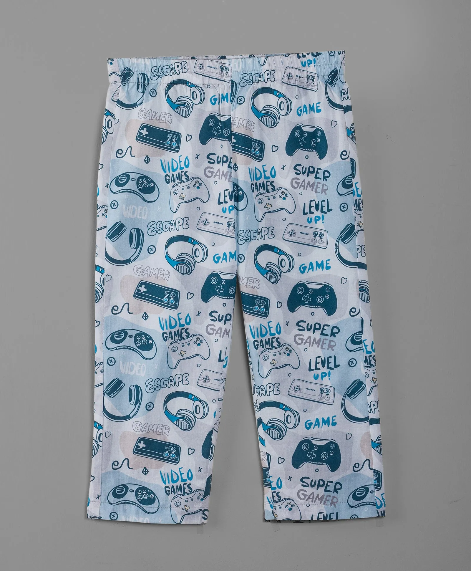 GAMERS CONTROLLERS PRINT NIGHTSUIT
