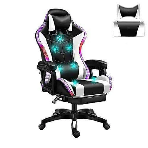 Gaming Chair With Rgb Light And Speaker