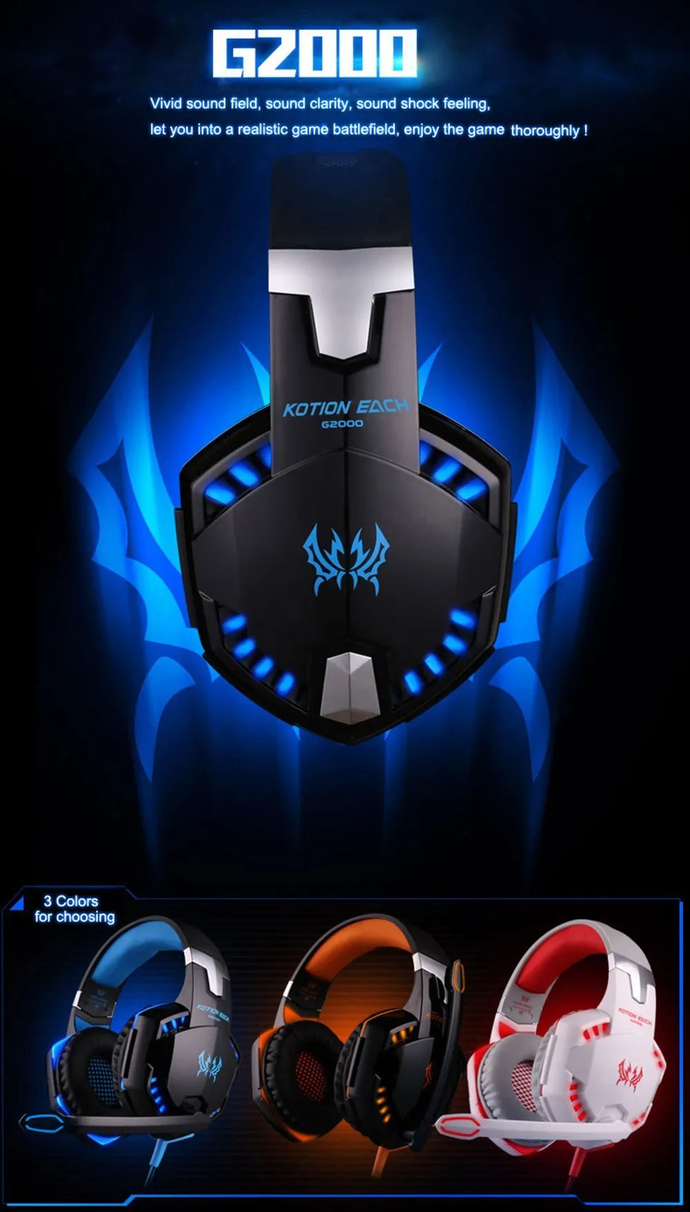 Gaming Headset "Light It Up" Edition